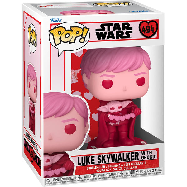 POP Figure: Star Wars Valentines #0494 - Luke With Grogu