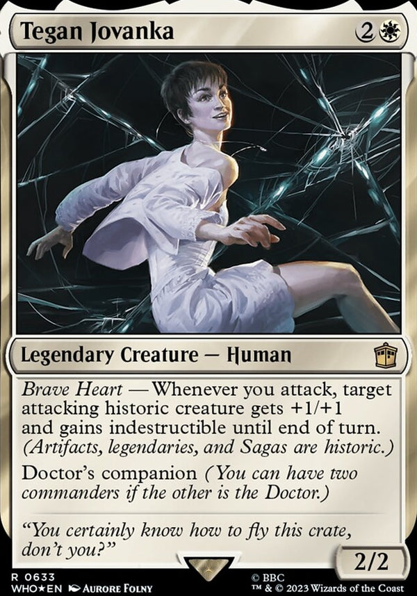 Tegan Jovanka [#0633 Surge Foil] (WHO-R)