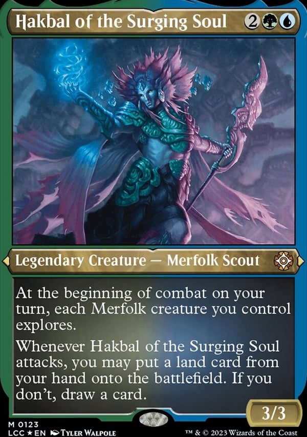 Hakbal of the Surging Soul [#0123 Display Commander] (LCC-M)