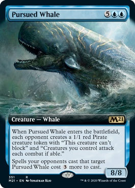 Pursued Whale [#351 Extended Art] (M21-R)