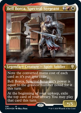 Bell Borca, Spectral Sergeant [#591 Etched Foil] (CMR-R)