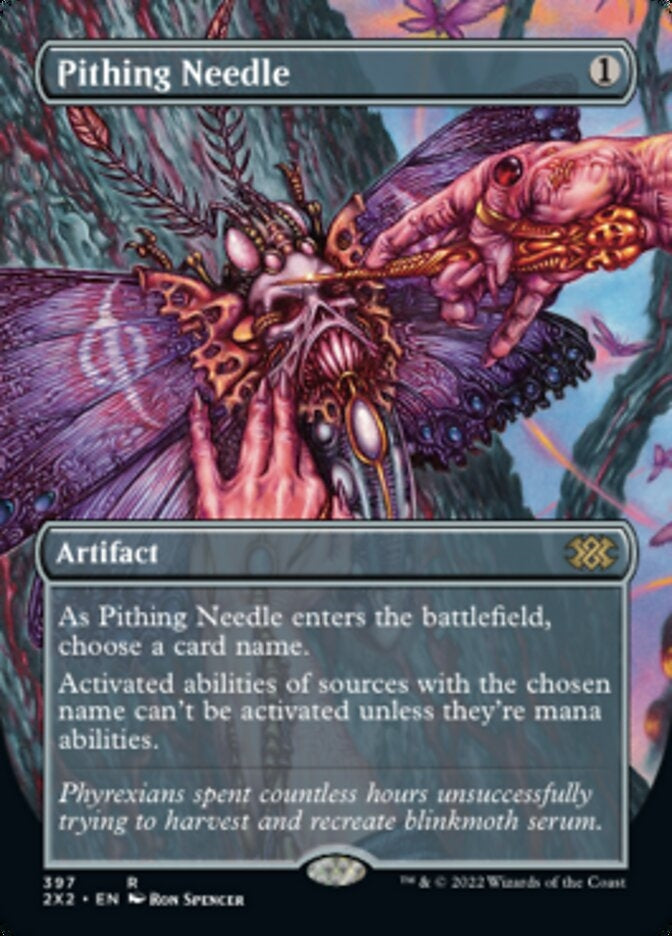 Pithing Needle [#397 Alternate-Art Borderless] (2X2-R)