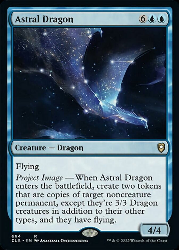 Astral Dragon [#664 Commander Decks] (CLB-R)