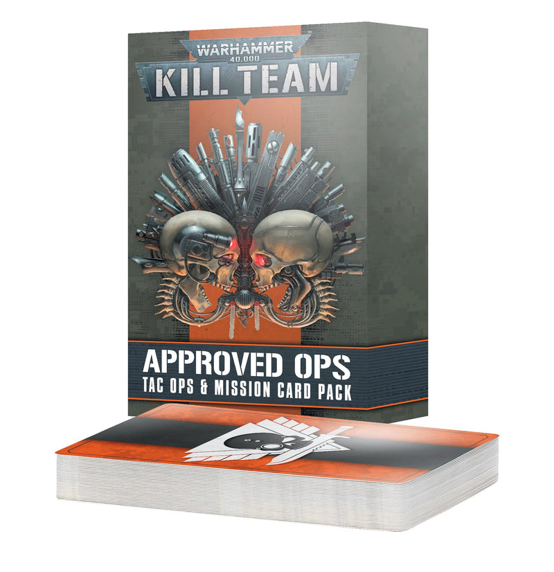 40K Kill Team: TAC OPS & Mission Card Pack - Approved OPS (OOP)