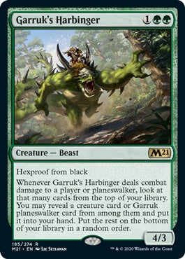 Garruk's Harbinger (M21-R)