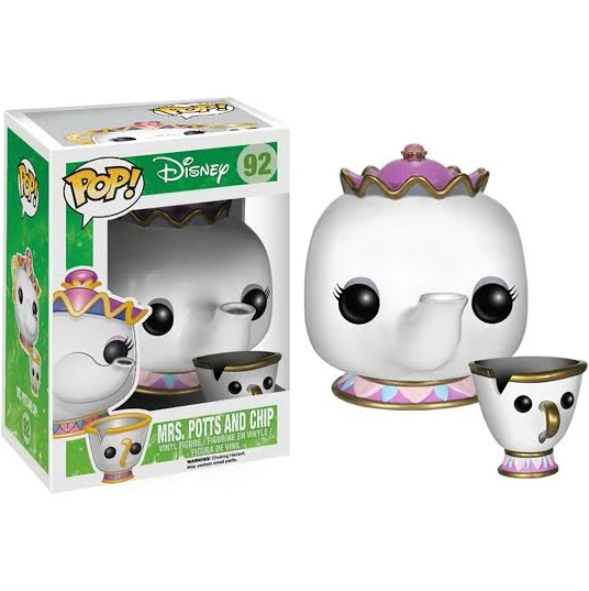 POP Figure: Disney #0092- Mrs. Potts & Chip