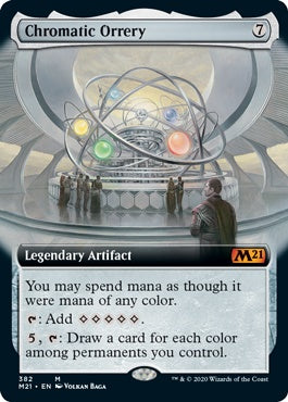 Chromatic Orrery [#382 Extended Art] (M21-M)