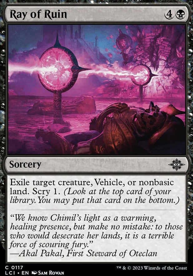 Ray of Ruin [#0117] (LCI-C)