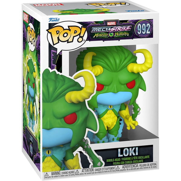 POP Figure: Marvel Mech Strike Monster Hunters #0992 - Loki