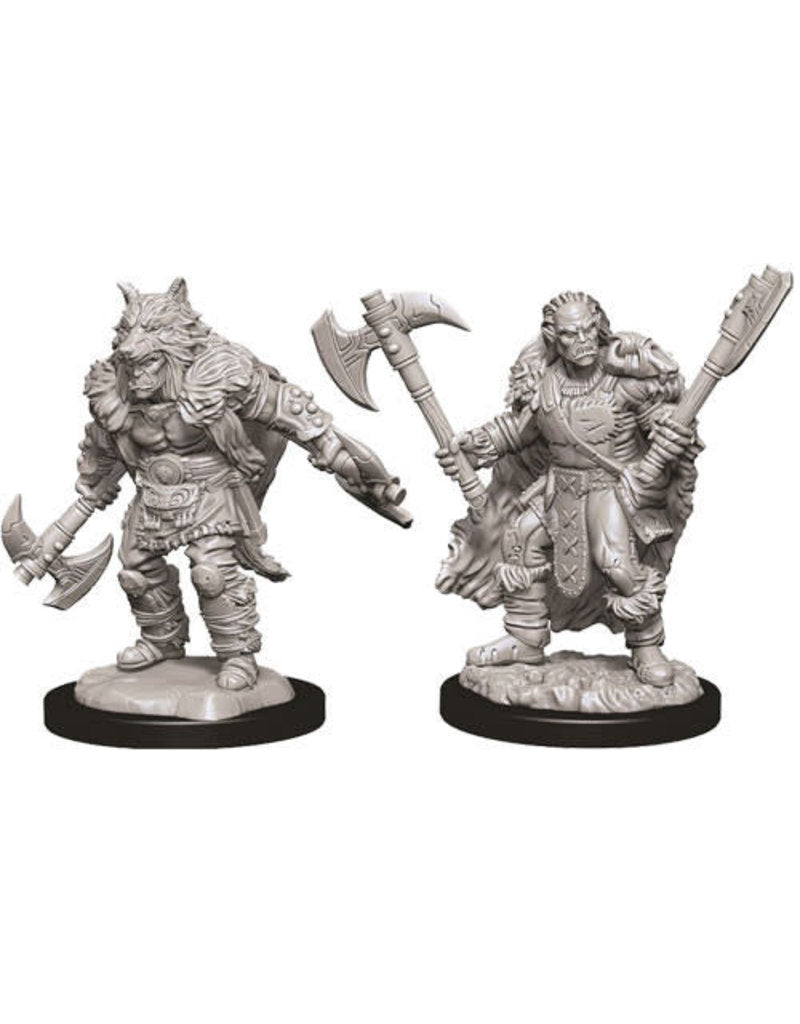 D&D: Nolzur's Marvelous Miniatures - Male Half-Orc Barbarian W9