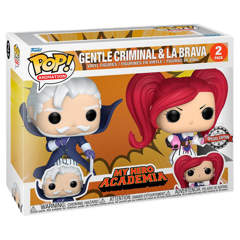 POP Figure Box Set: My Hero Academia - Gentle Criminal & La Brava (2 Pack) (AX Exclusive)