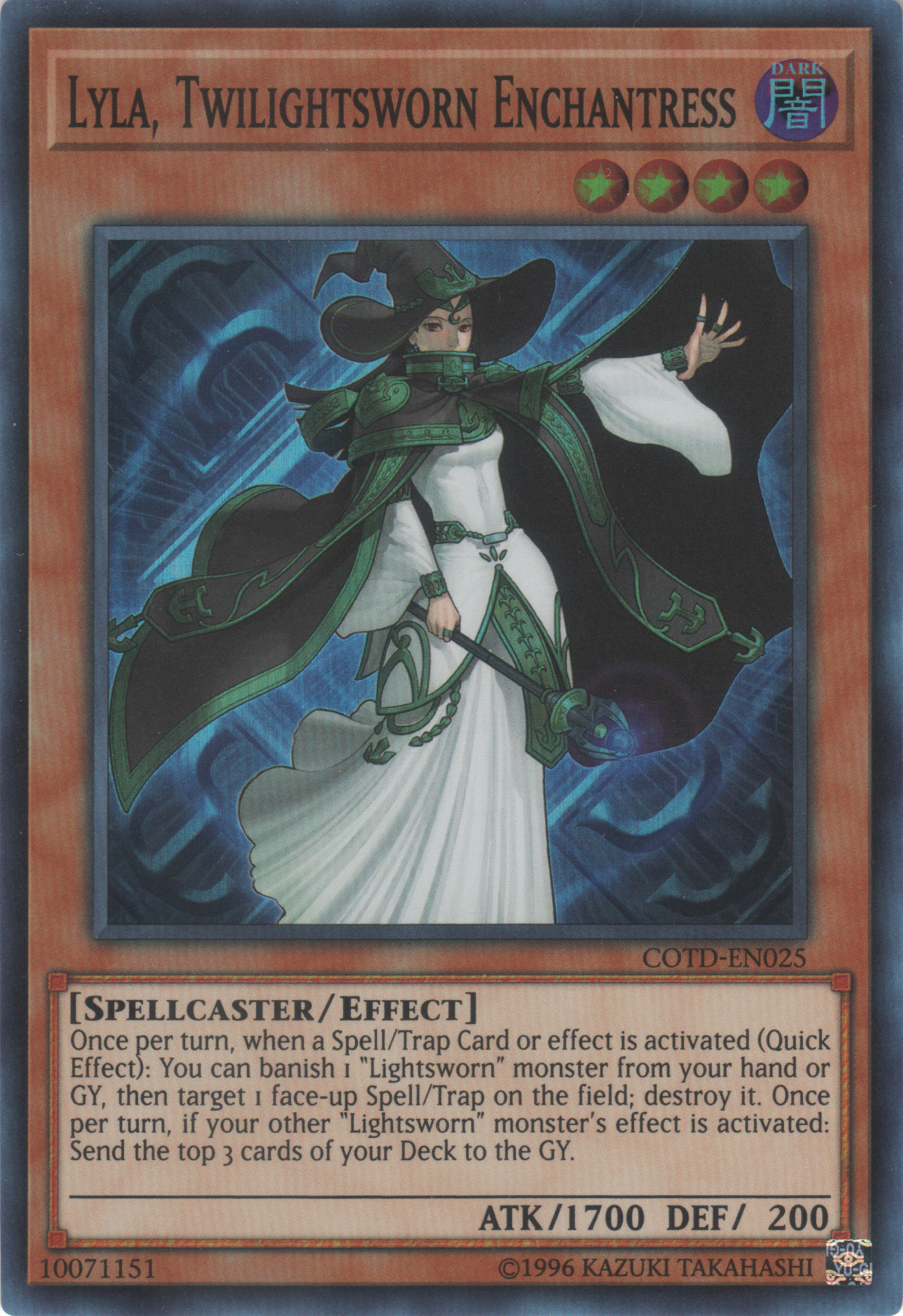 Lyla, Twilightsworn Enchantress (COTD-EN025) Near Mint Unlimited - Super Rare