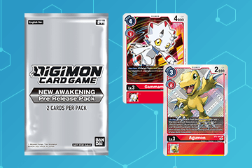 Digimon TCG: Booster 08 - New Awakening Prerelease Entry