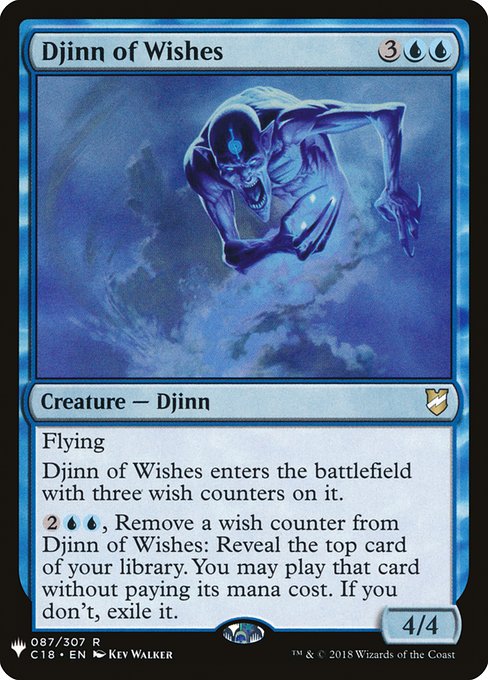 Djinn of Wishes [Mystery Booster #0354] (C18-R)