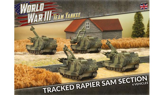 Flames of War: Team Yankee WW3: British (TBBX07) - Tracked Rapier SAM Section
