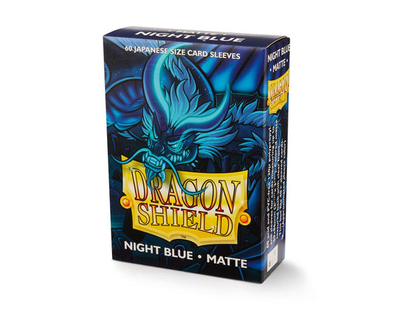 Dragon Shield: Mini - Matte: Night Blue 60 Count