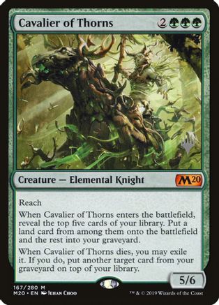 Cavalier of Thorns (M20-M-PP)