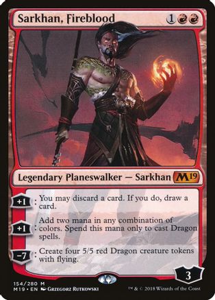 Sarkhan, Fireblood (M19-M)