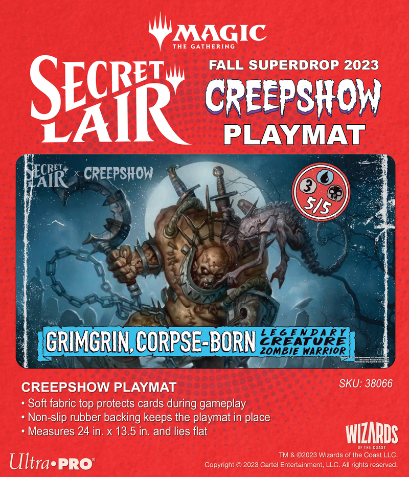 Ultra-PRO: Playmat - MTG: Secret Lair - Creepshow: Grimgrin, Corpse-Born