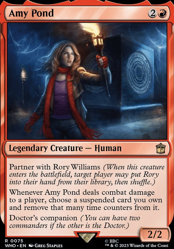 Amy Pond [#0075 New Cards] (WHO-R)