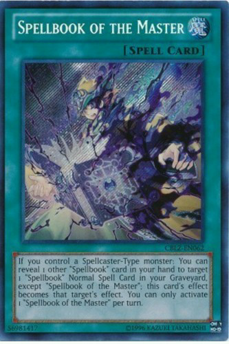 Spellbook of the Master (CBLZ-EN062) Secret Rare - Near Mint Unlimited