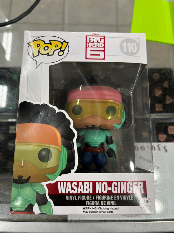 POP Figure: Disney Big Hero Six #0110 - Wasabi No-Ginger (Heavy Box Damage)