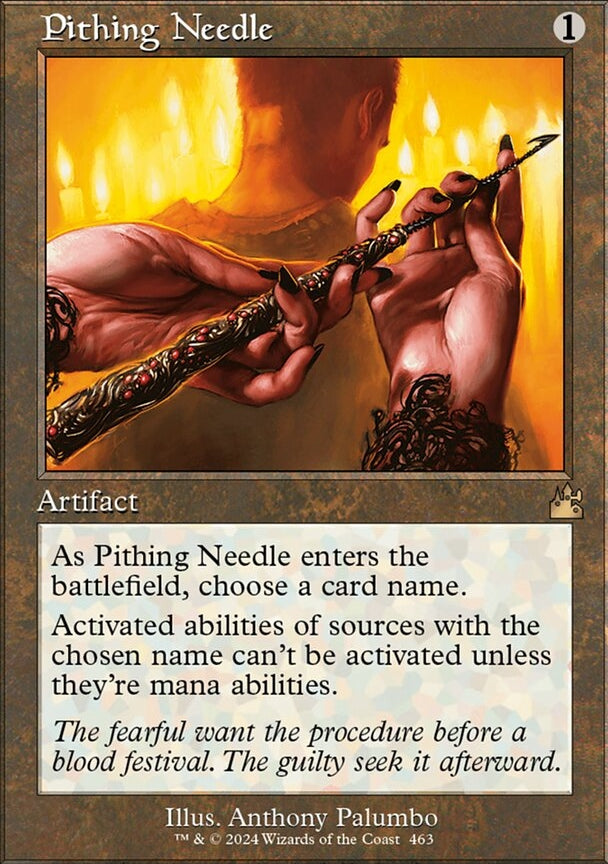 Pithing Needle [#0463 Retro Frame] (RVR-R)
