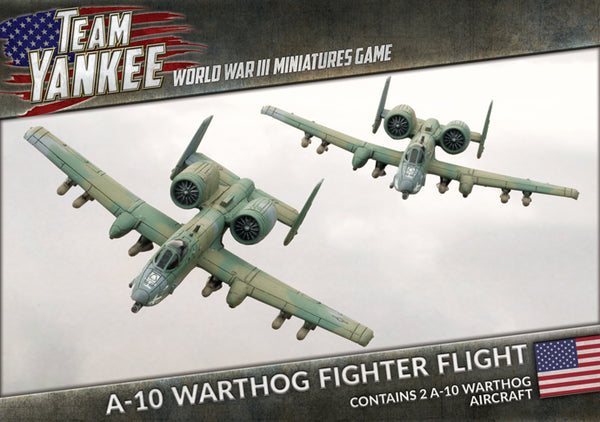 Flames of War: Team Yankee WW3: USA (TUBX06) - A-10 Warthog Fighter Flight (Plastic)