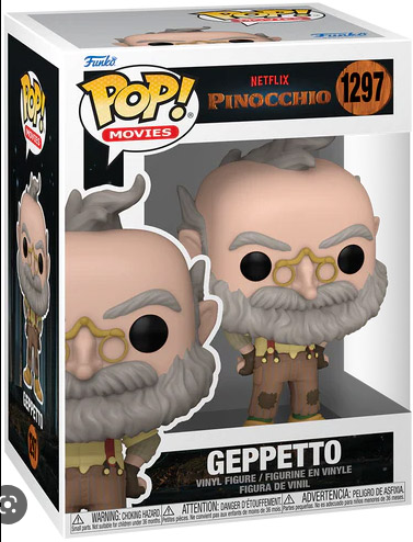 POP Figure: Pinocchio (Netflix) #1297 - Geppetto