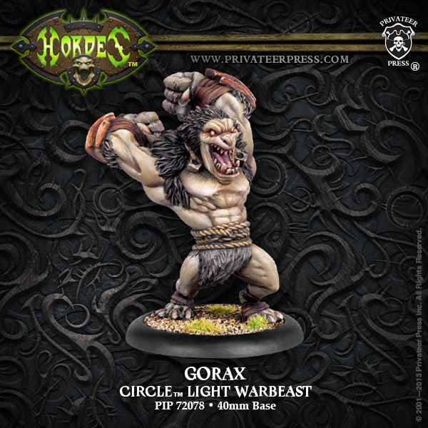 Hordes: Circle - Gorax, Light Warbeast (Plastic)