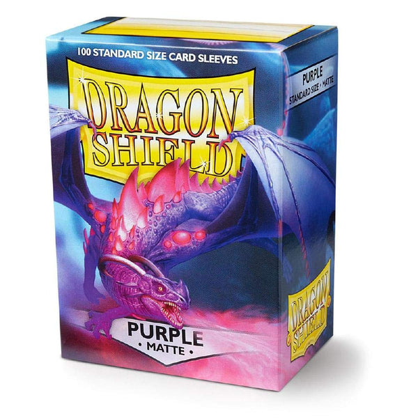 Dragon Shield: Standard - Matte: Purple 100 Count