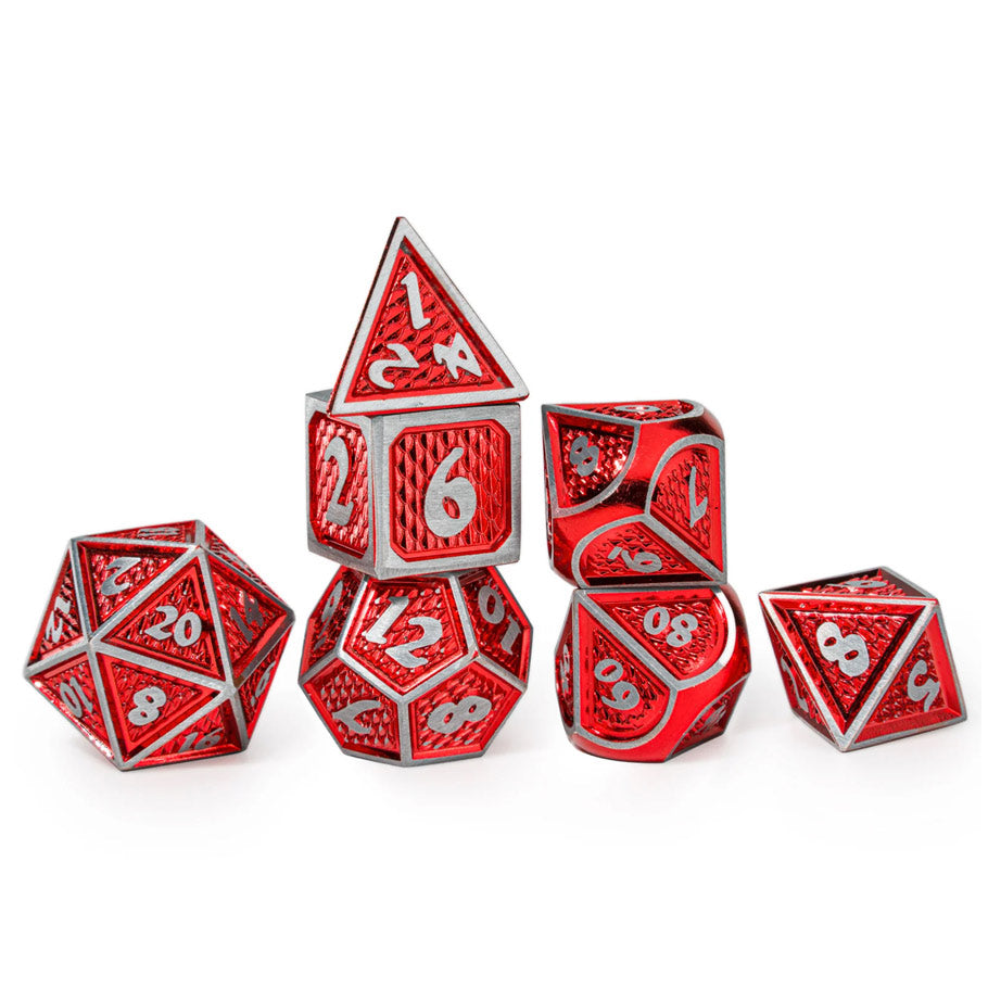 HPG 0204: Solid Metal - Behemoth: Brushed Red with Silver (7)