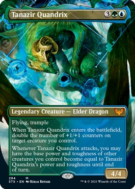 Tanazir Quandrix [#284 Alternate-Art Borderless] (STX-M)