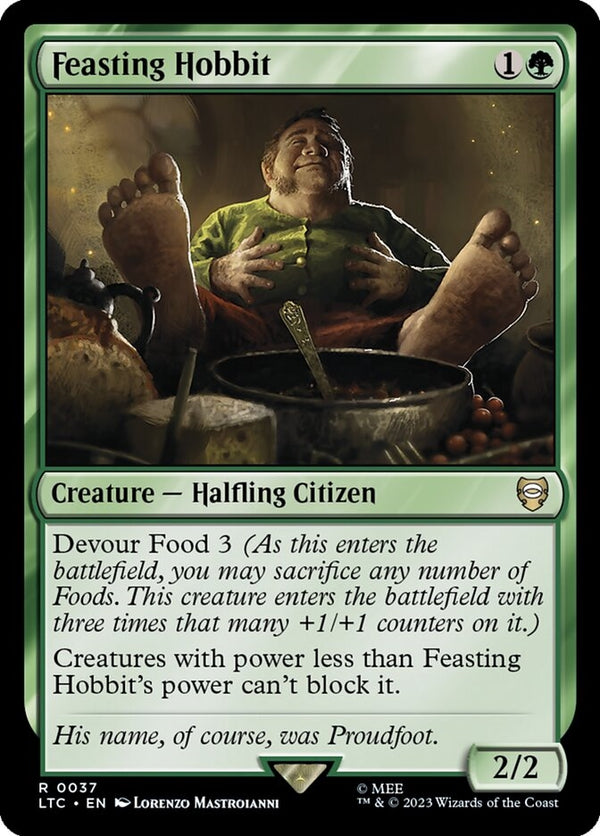 Feasting Hobbit [#0037] (LTC-R)