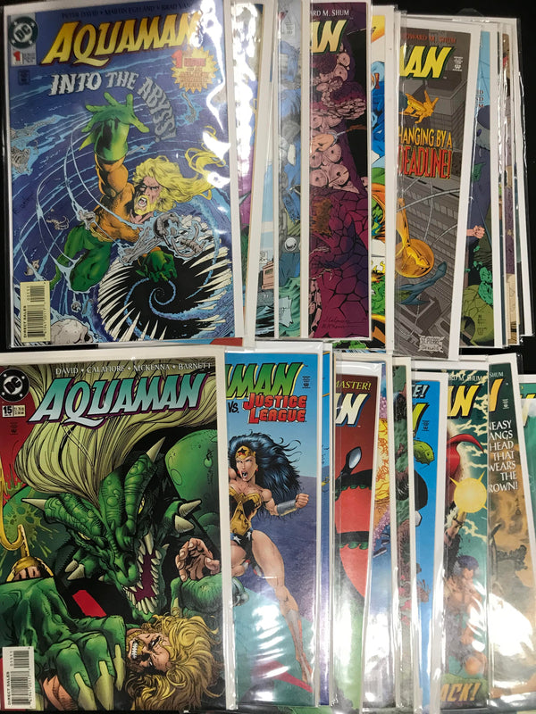 Aquaman (1994) #1-9, 11-25, 50, 75 Comic Bundle
