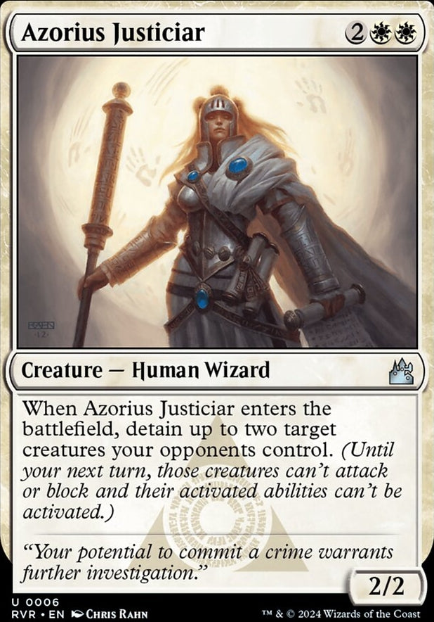 Azorius Justiciar [#0006] (RVR-U)