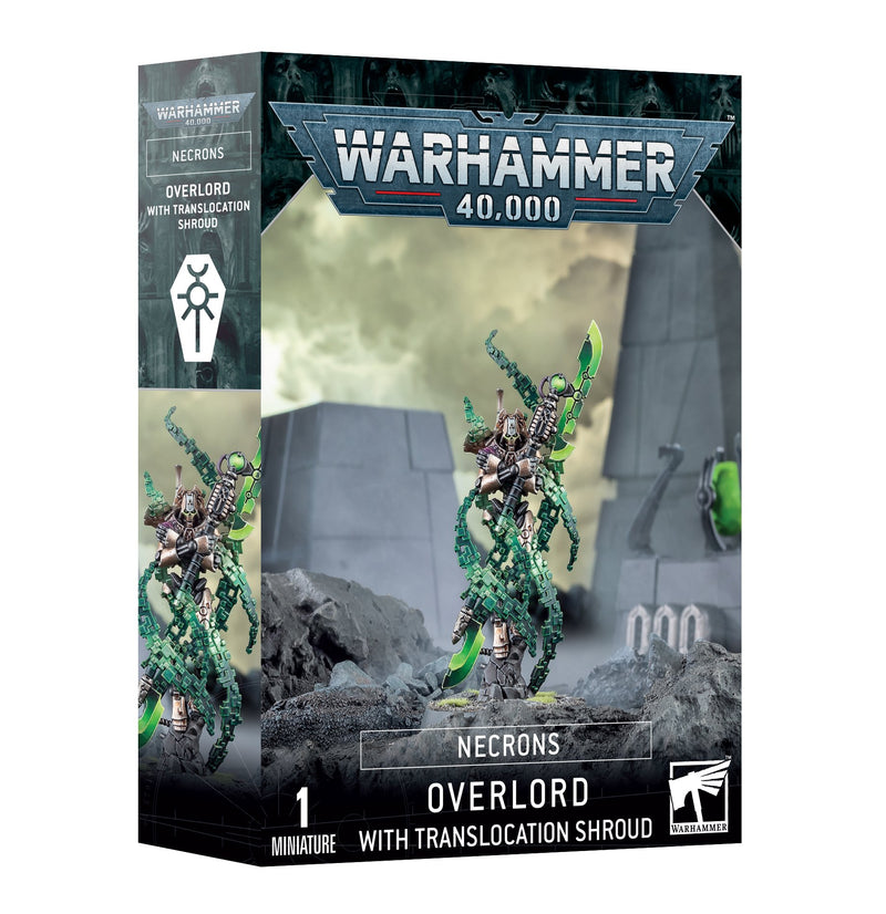 40K: Necrons - Overlord with Translocation Shroud