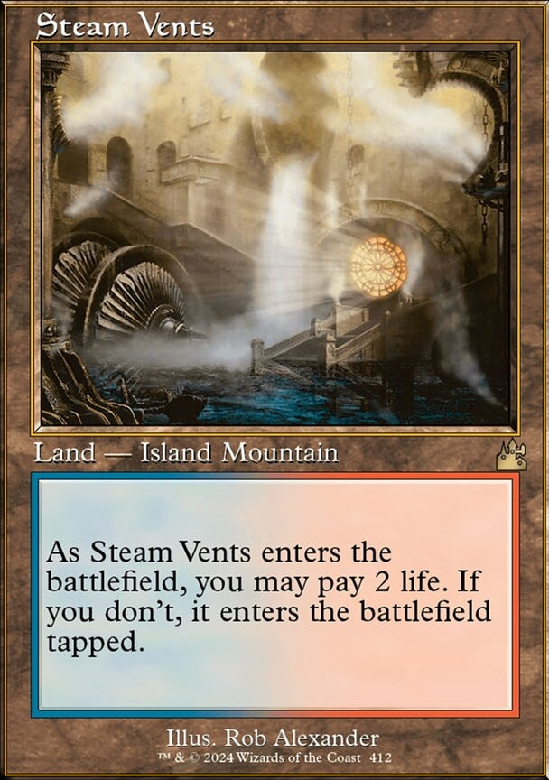 Steam Vents [#0412 Retro Frame] (RVR-R)