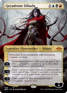 Geyadrone Dihada [#305 Borderless Planeswalkers] (MH2-M)