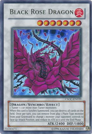 Black Rose Dragon (CSOC-EN039) Ultra Rare - Near Mint Unlimited