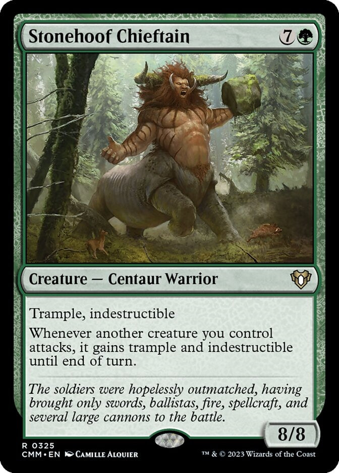 Stonehoof Chieftain [#0325] (CMM-R)