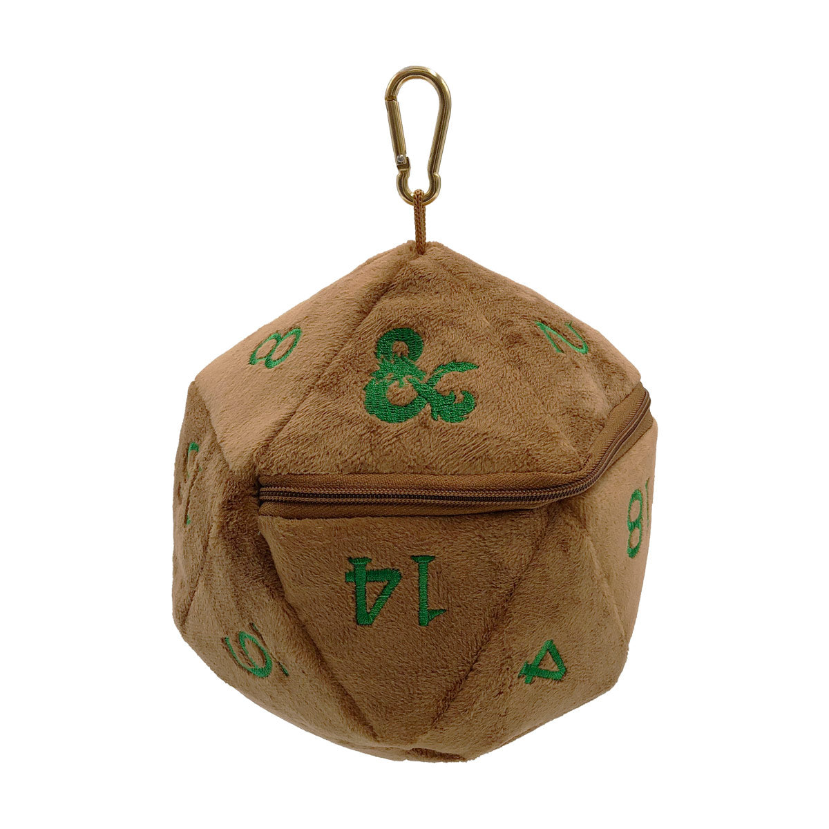 Ultra-PRO: D20 Plush Dice Bag - D&D: Feywild (Copper & Green)