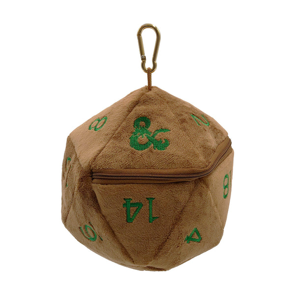 Ultra-PRO: D20 Plush Dice Bag - D&D: Feywild (Copper & Green)