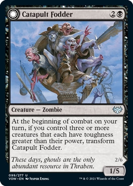 Catapult Fodder // Catapult Captain (VOW-U)