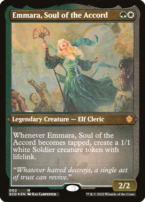Emmara, Soul of the Accord [#002 Etched Foil] (SCD-M)