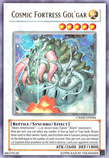 Cosmic Fortress Gol'Gar (CRMS-EN044) Ultra Rare - Near Mint Unlimited