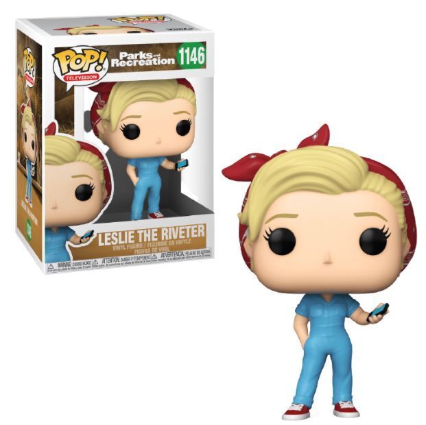 POP Figure: Parks & Rec #1146 - Leslie The Riveter