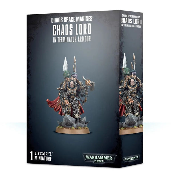 40K: Heretic Astartes: Chaos Space Marines - Chaos Lord/Sorcerer Lord in Terminator Armour