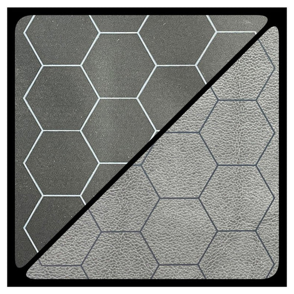 CHX96680: Double-Sided Battlemat with Black-Grey 1'' Hexes