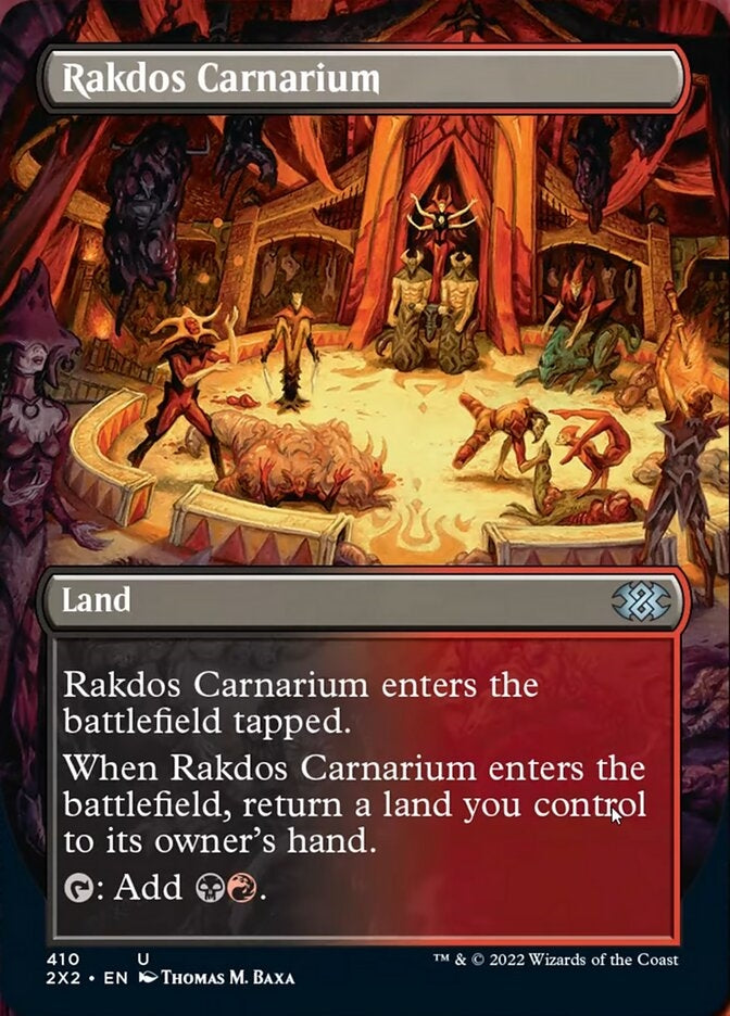 Rakdos Carnarium [#410 Alternate-Art Borderless] (2X2-U)